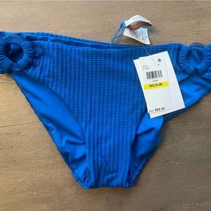 Blue Becca Hipster bikini bottom NWT